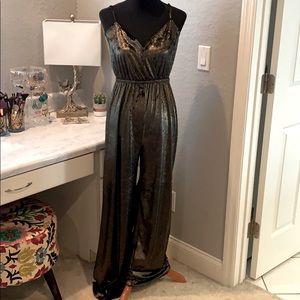 MuMu Gold Jumpsuit